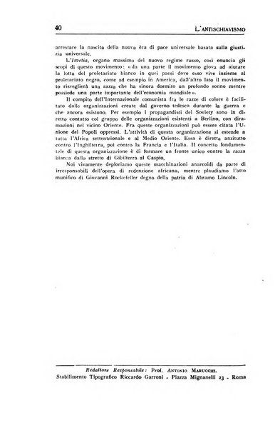 L'antischiavismo organo della Società antischiavista d'Italia e dei comitati antischiavisti nazionali